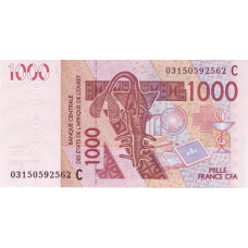 P315Ca Burkina Faso - 1000 Francs Year 2003